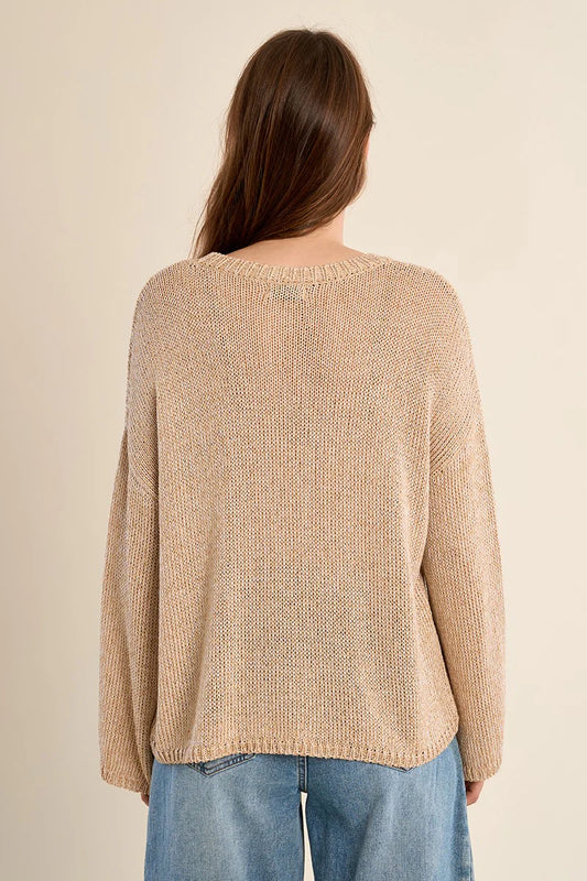 Gold Knit Sweater