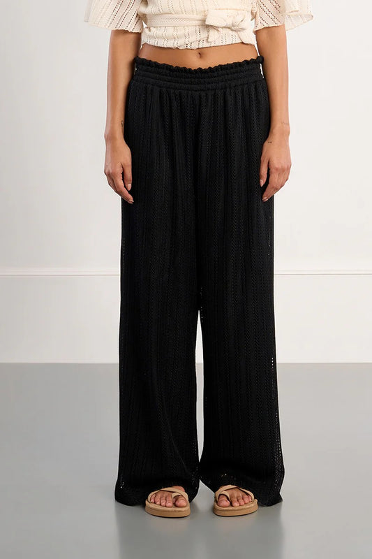 Wide Leg Knit Pants