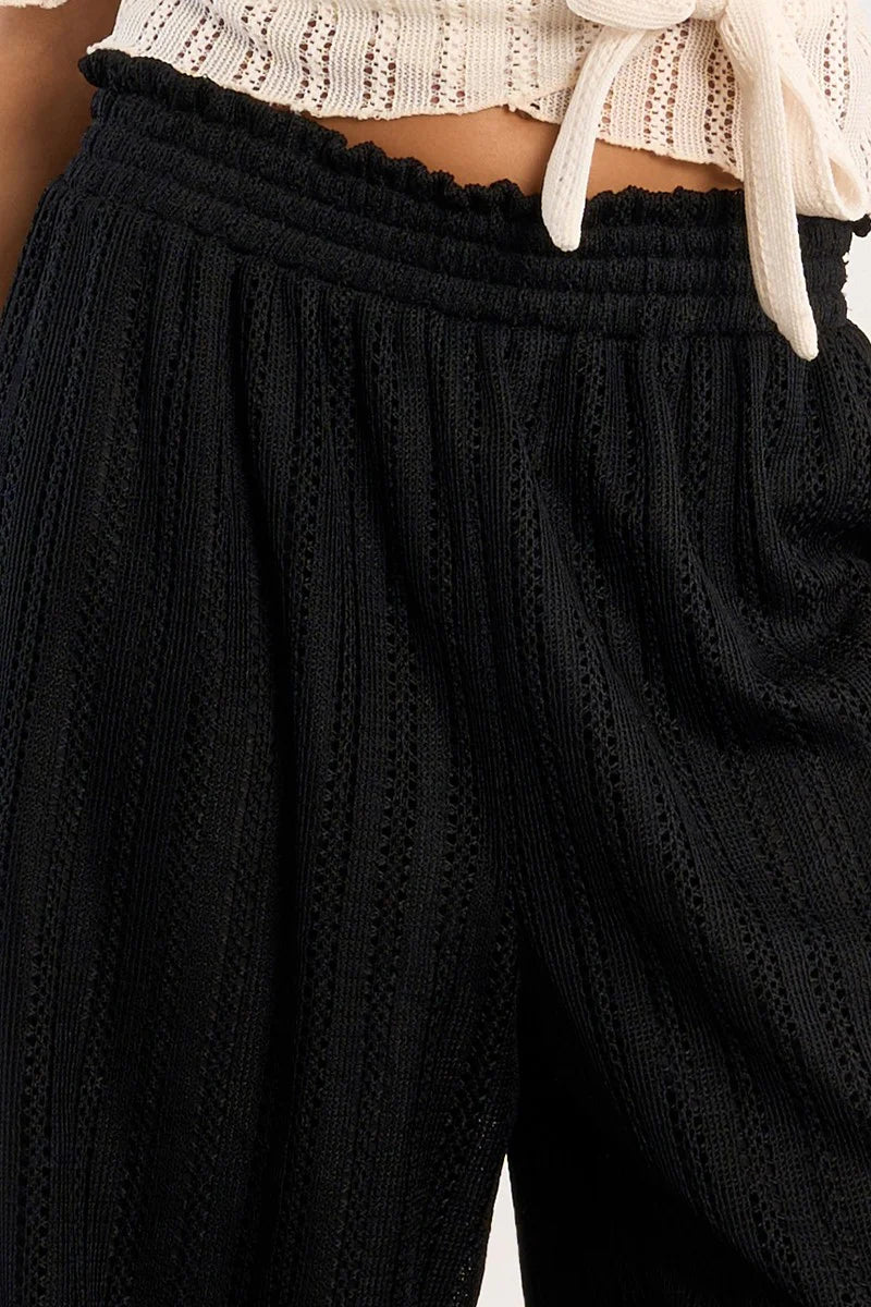 Wide Leg Knit Pants
