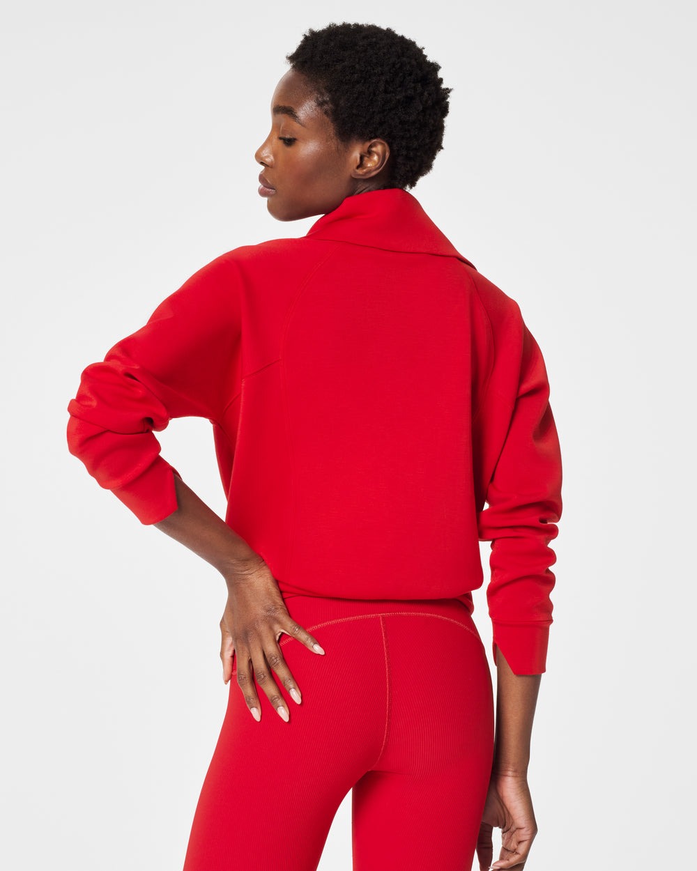 1\4 Zip back