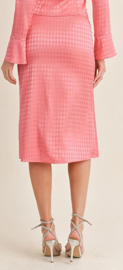 Fuchsia Midi Skirt S/L