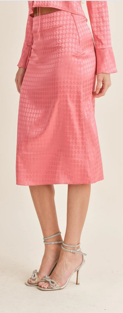 Fuchsia Midi Skirt S/L