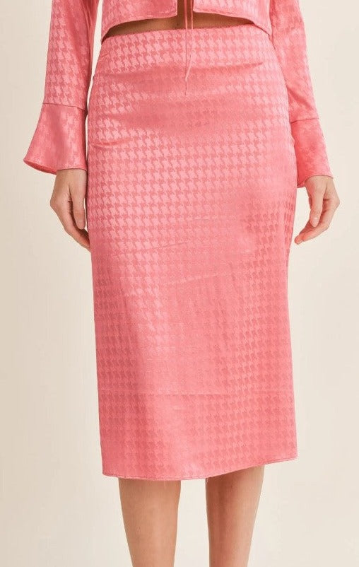 Fuchsia Midi Skirt S/L