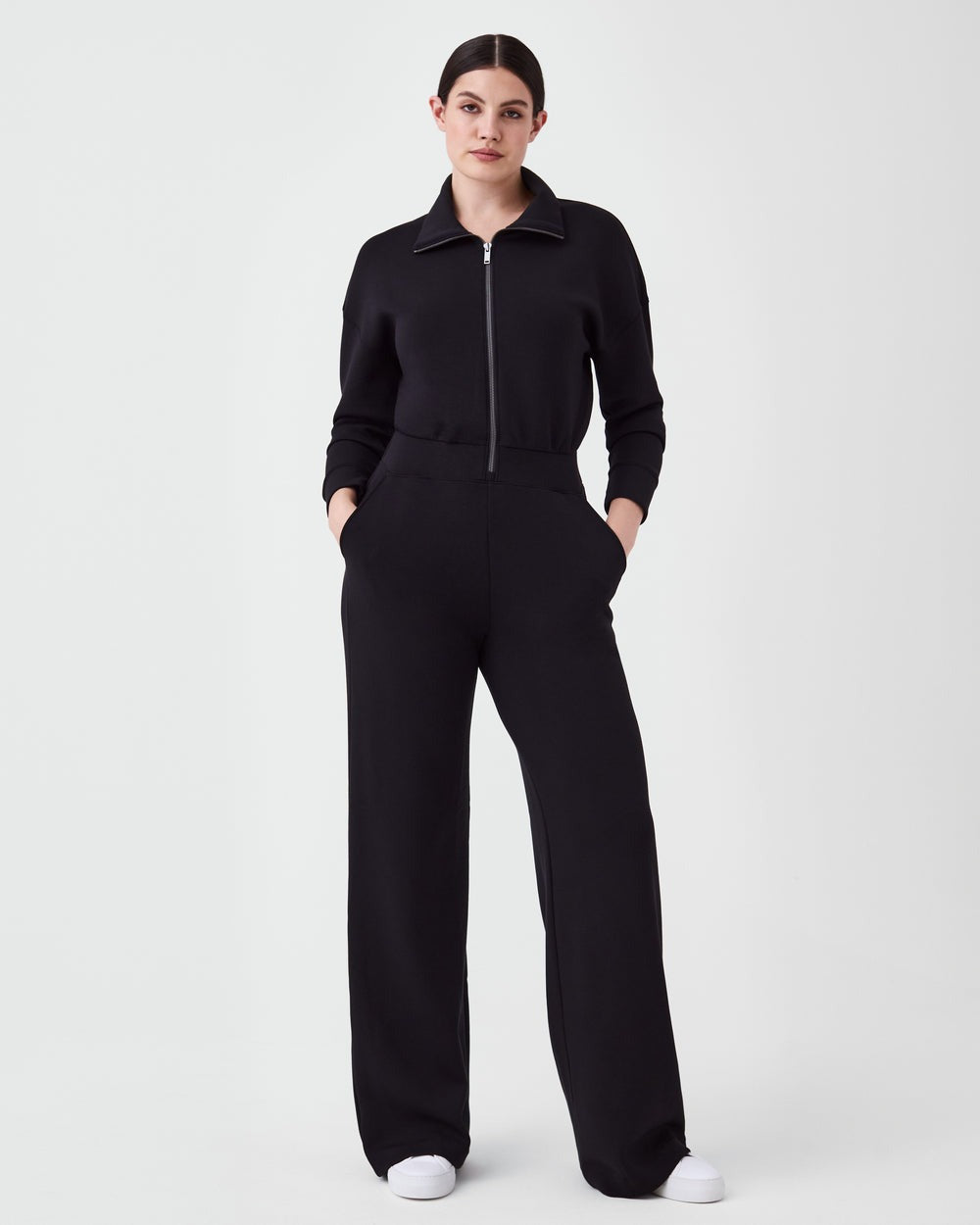 Aire Wide Leg Jumpsuit black