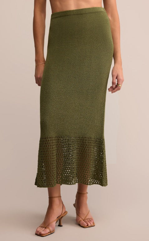 Haven Sweater Knit Midi Skirt