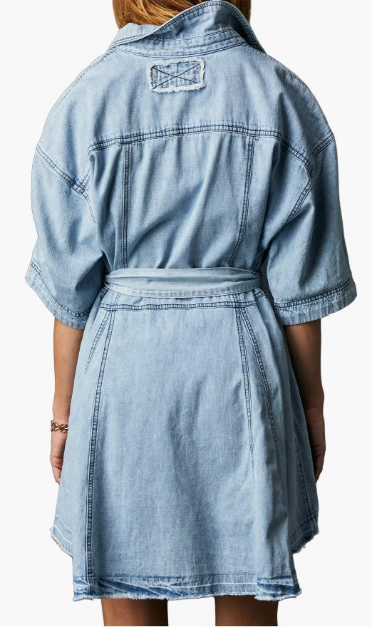Indigo Denim Dress 1
