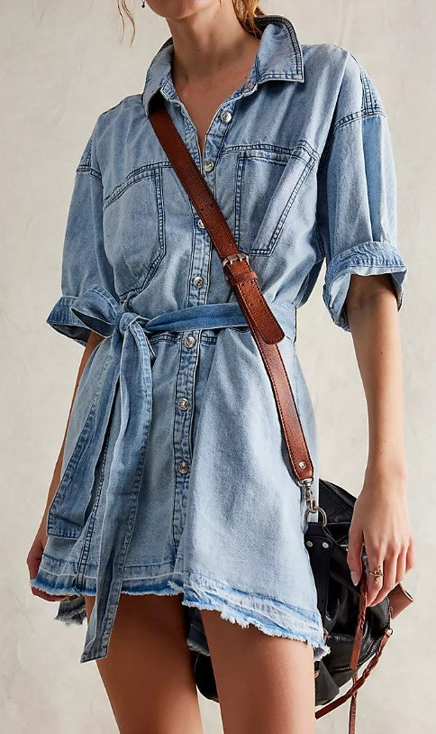 Indigo Denim Dress