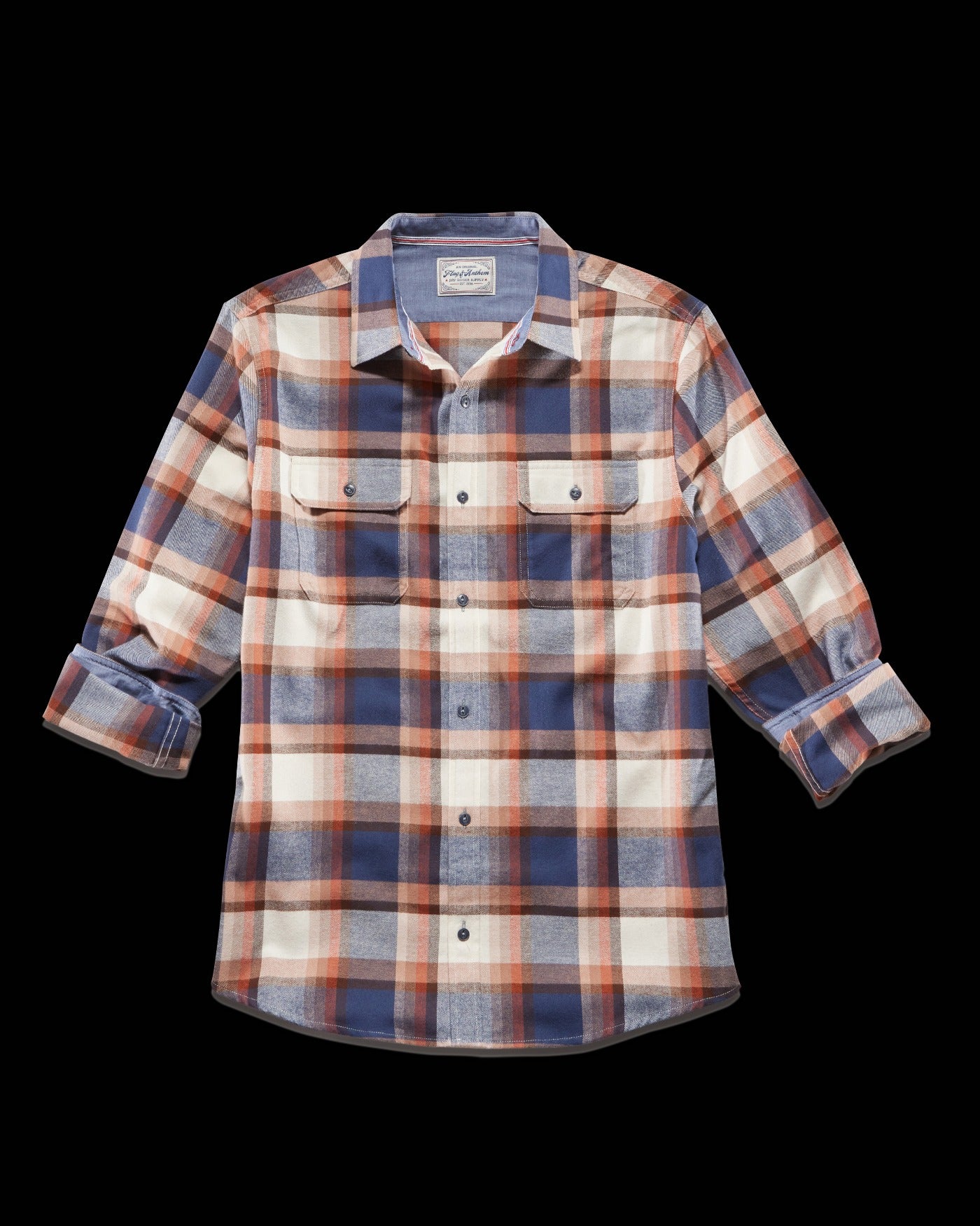 Peter Navy Flannel 3