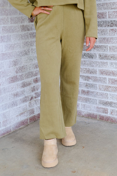 Relaxed Stay Wide Leg Pant