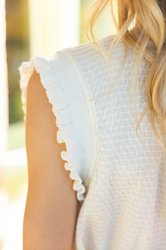 Rib Band Cream back