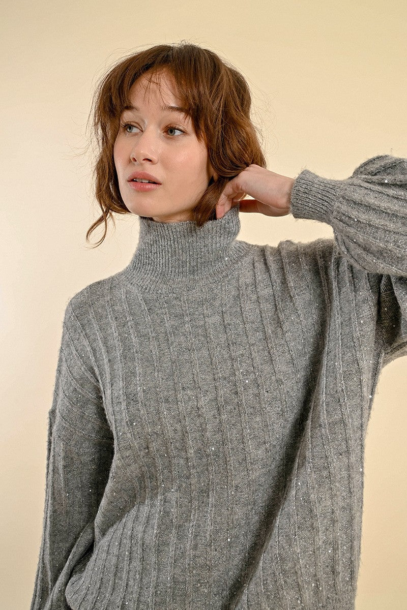 Sweater With High Collar 1