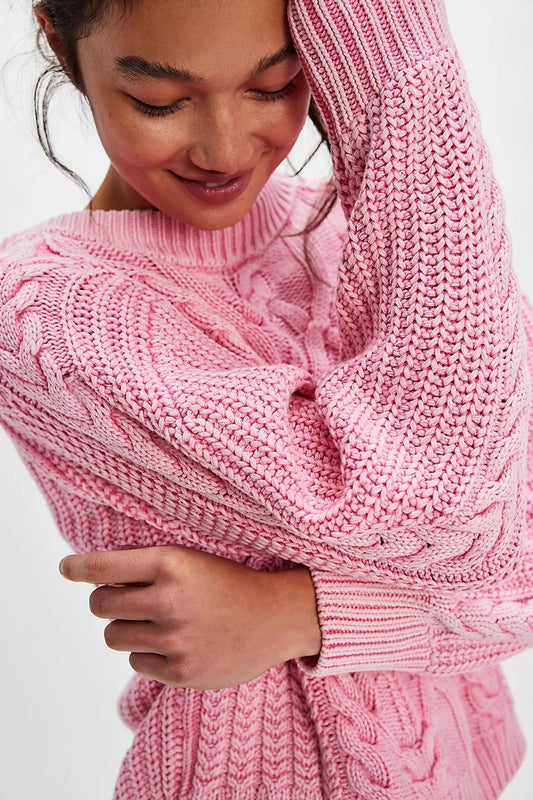 Aurora Cable Sweater