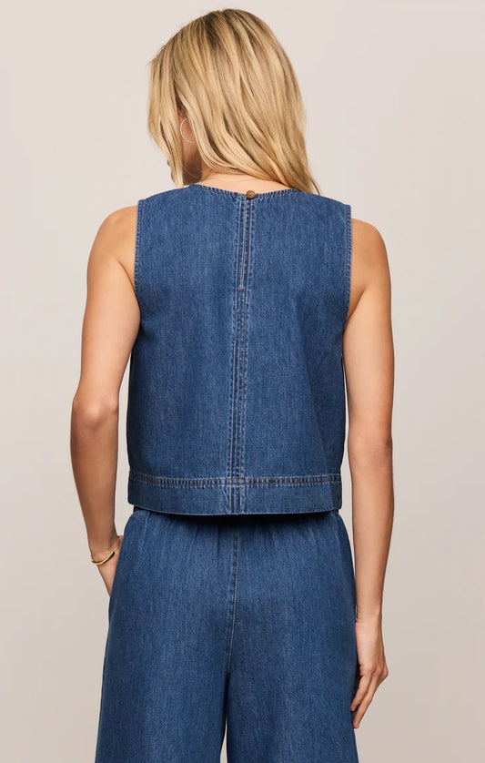 Sun Seeker Denim Top