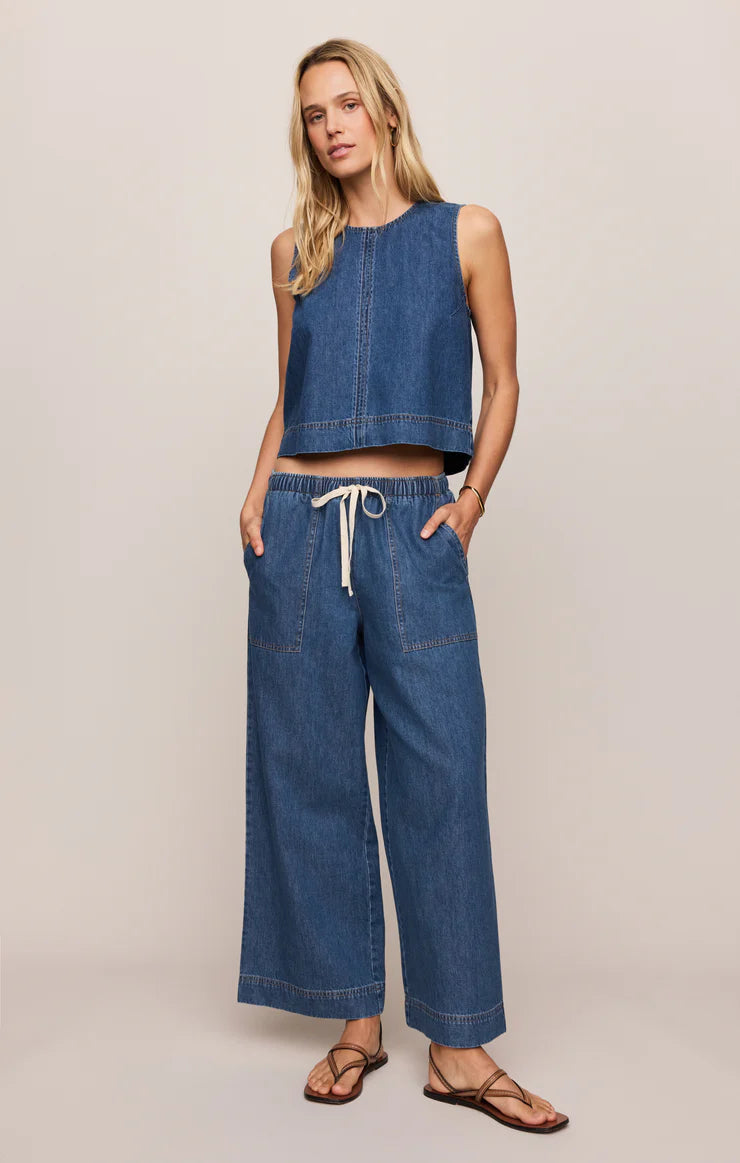 Sun Seeker Denim Top