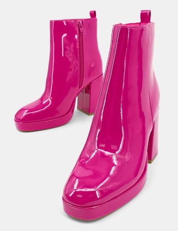 Wadi Hot Pink Bootie