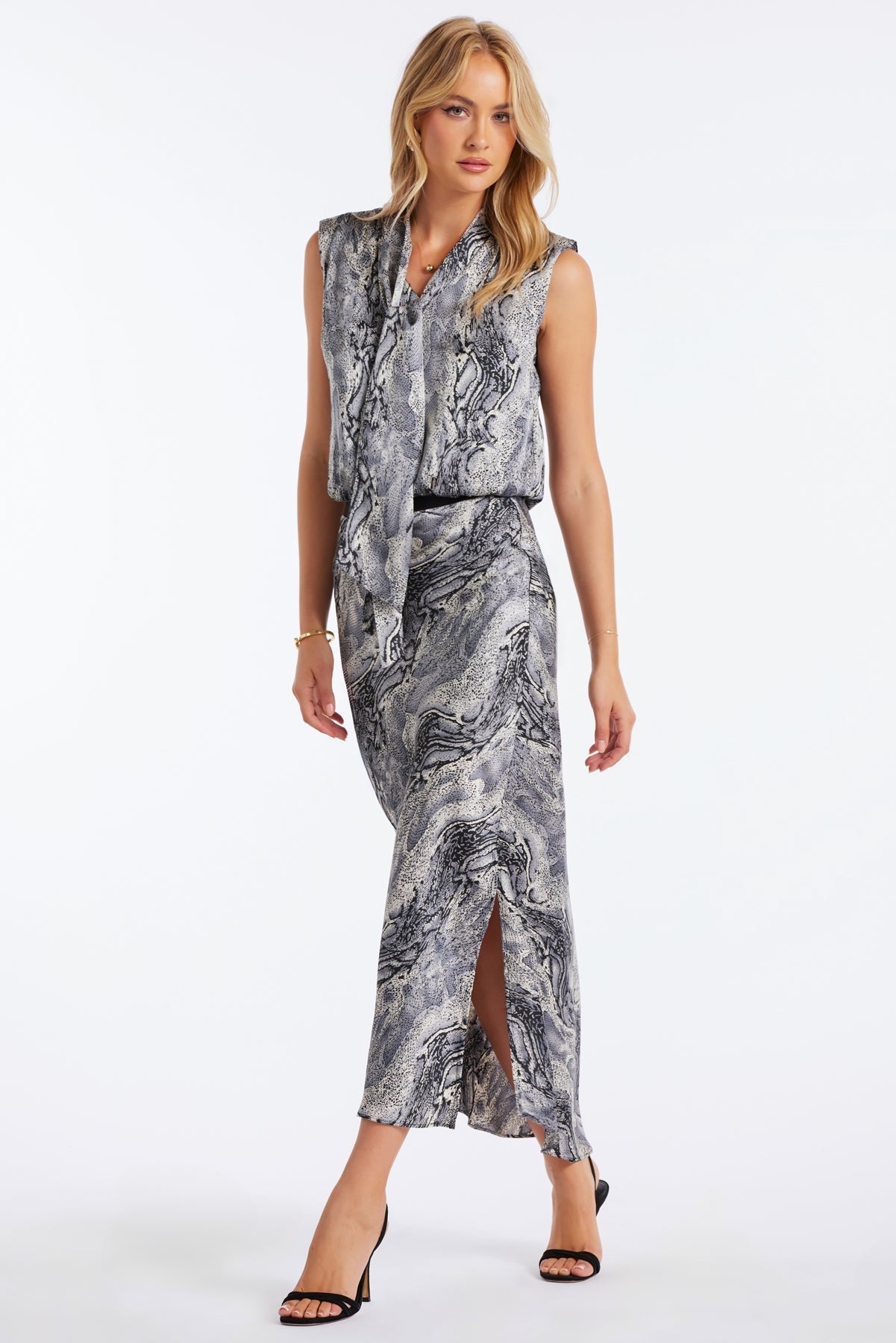 Belle Tie Front Top