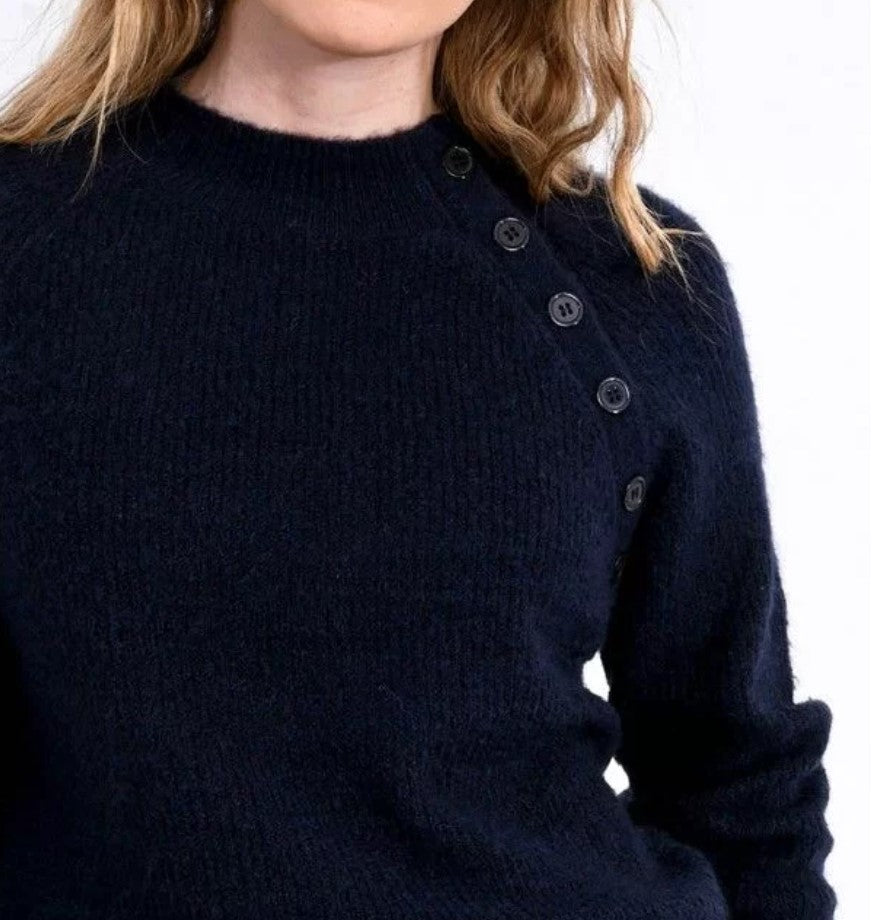 Navy Sweater LAL342BN