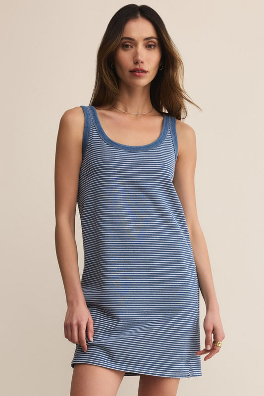 Mathis Striped Mini Dress