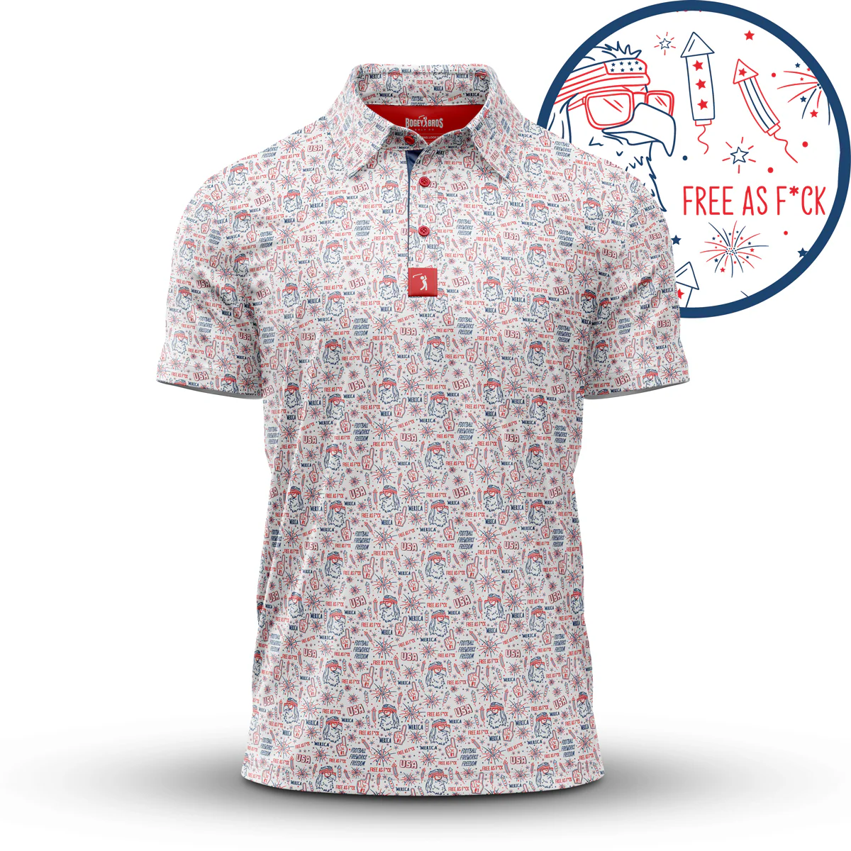 Men's Merica Polo