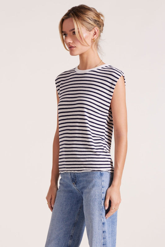 S/L Stripe T Shirt