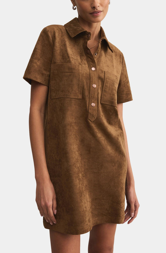 Sydney Suede Mini Dress