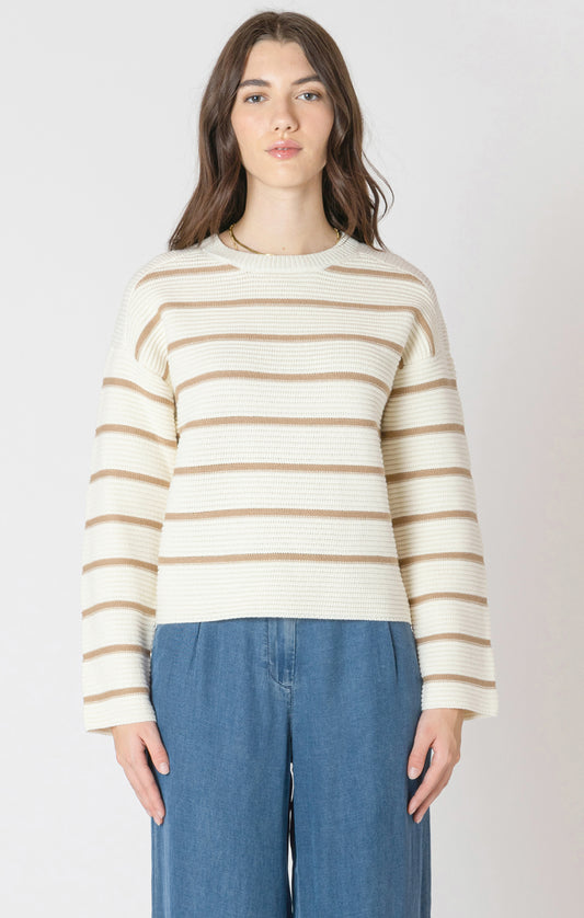 Stripe Sweater Cream/Sand
