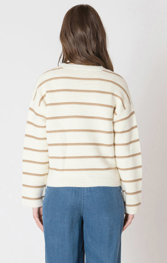 Stripe Sweater Cream/Sand