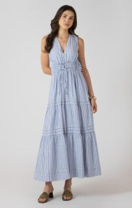 Chambray Stripe Dress