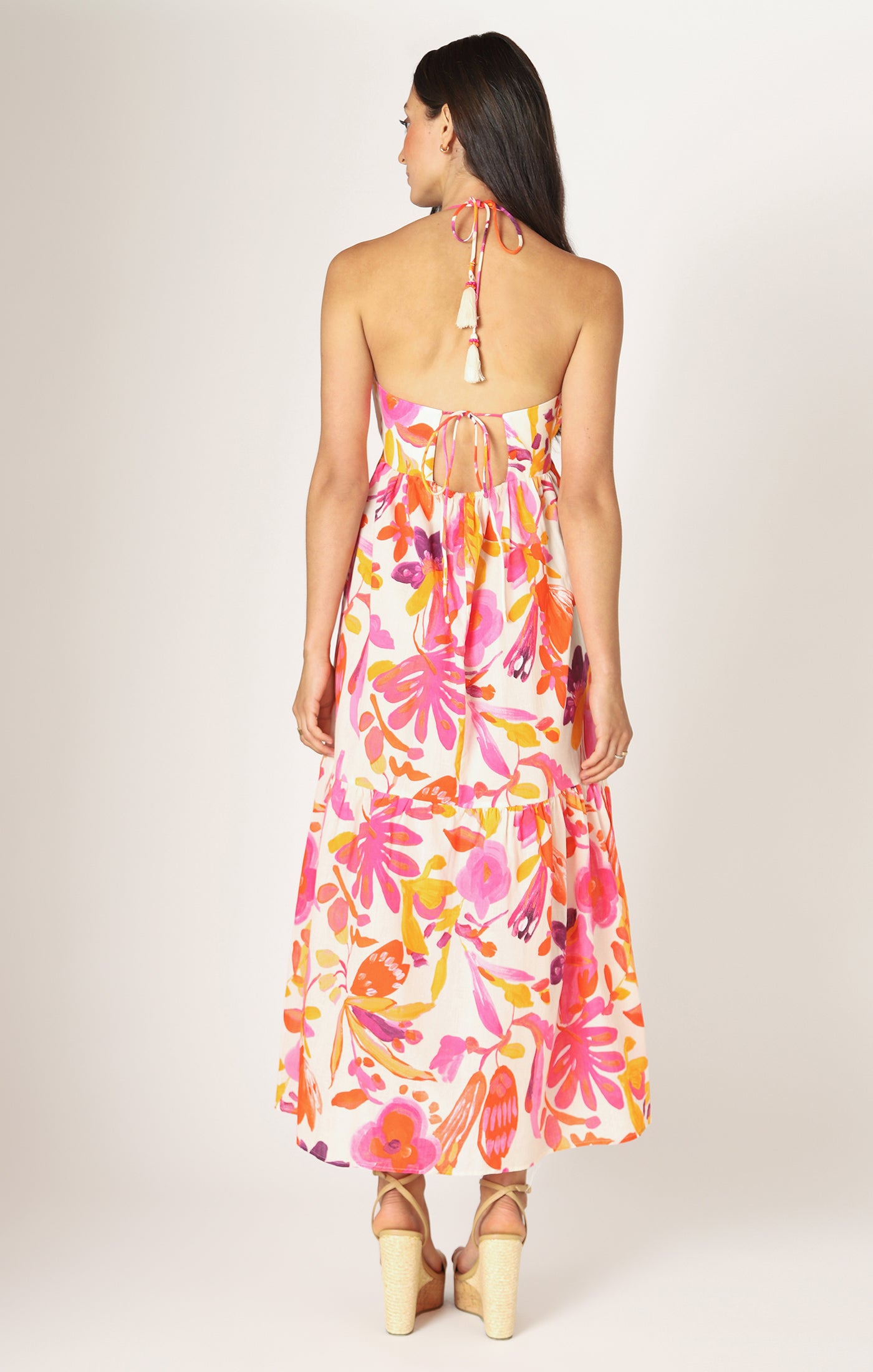 Bold Floral Maxi