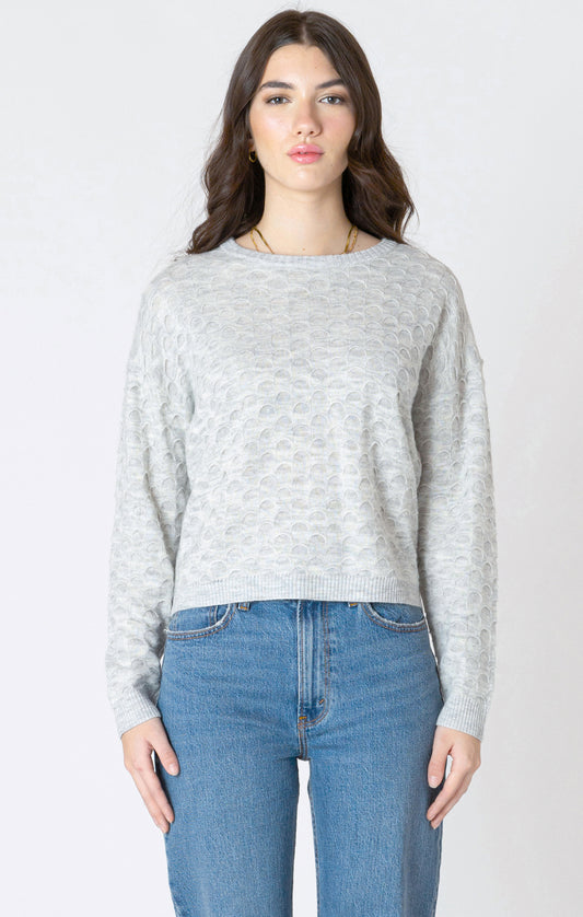 SCALLOPED STITCH SWEATER