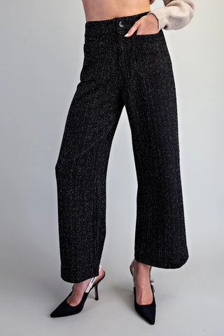 Black Sparkle Pant