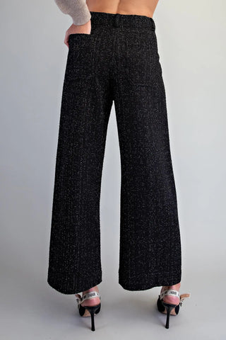 Black Sparkle Pant