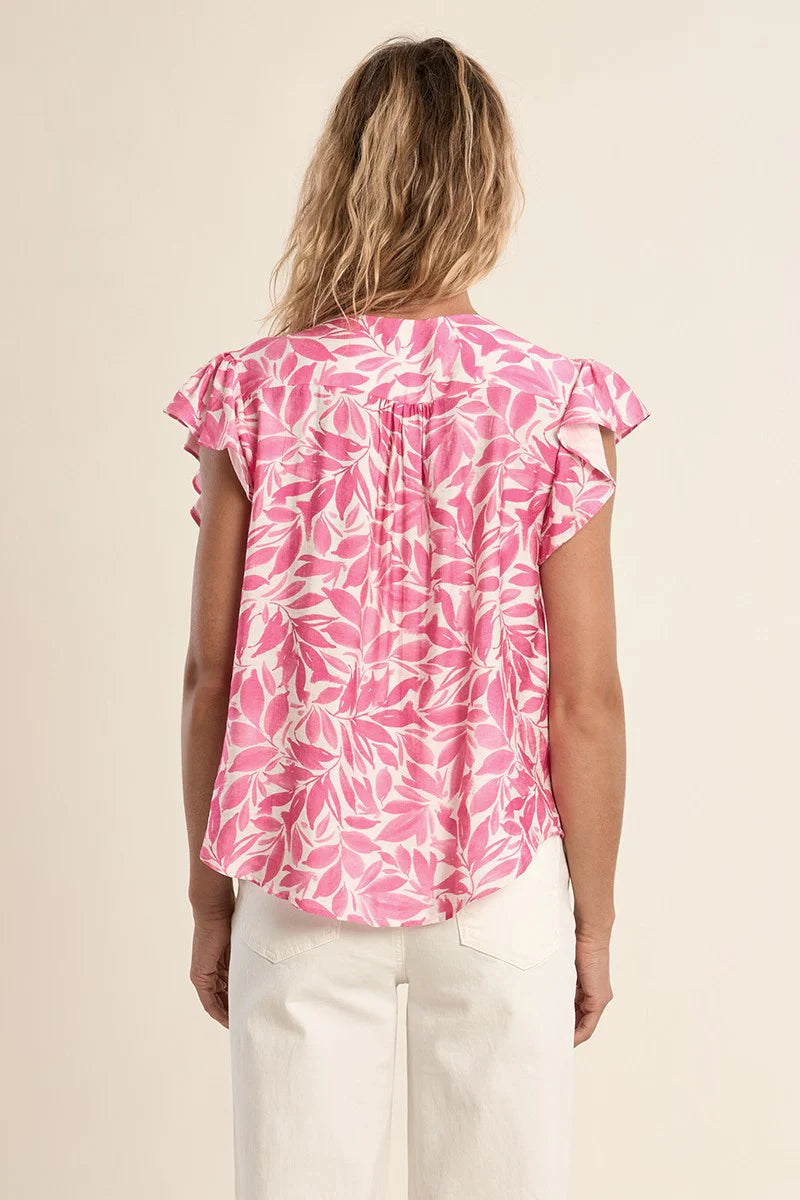 Pink Floral Top