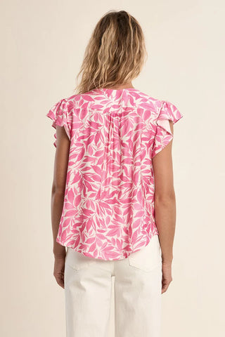 Pink Floral Top