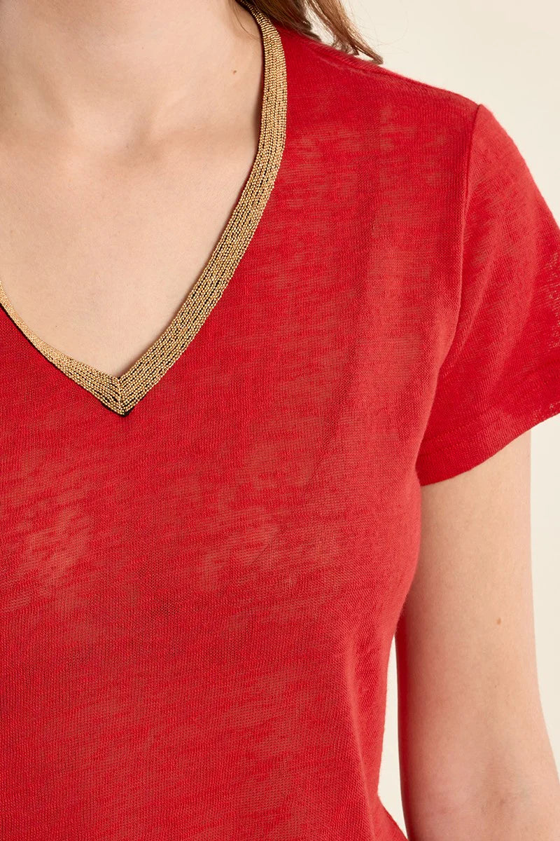 V Neck Tee