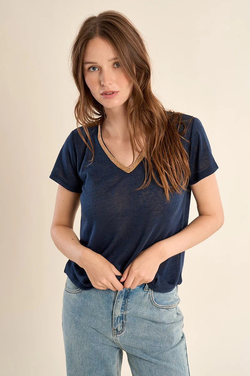 V Neck Tee