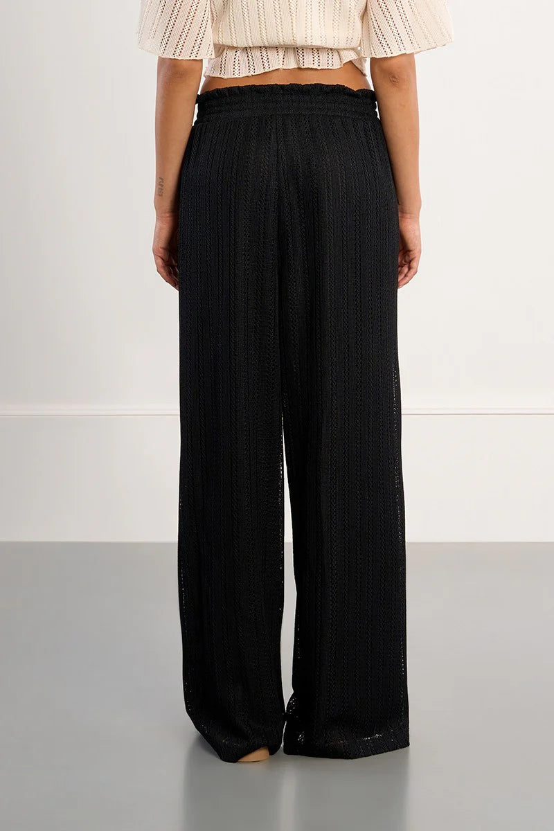 Wide Leg Knit Pants