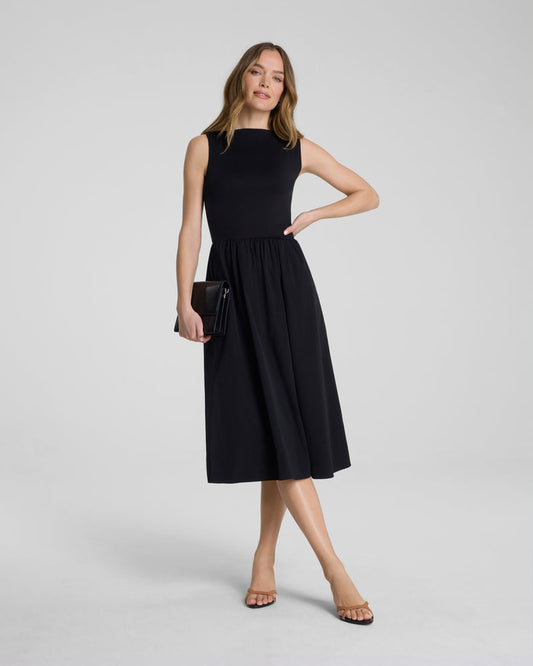 high Neck Midi