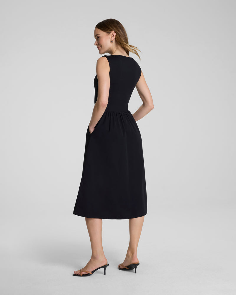 high Neck Midi