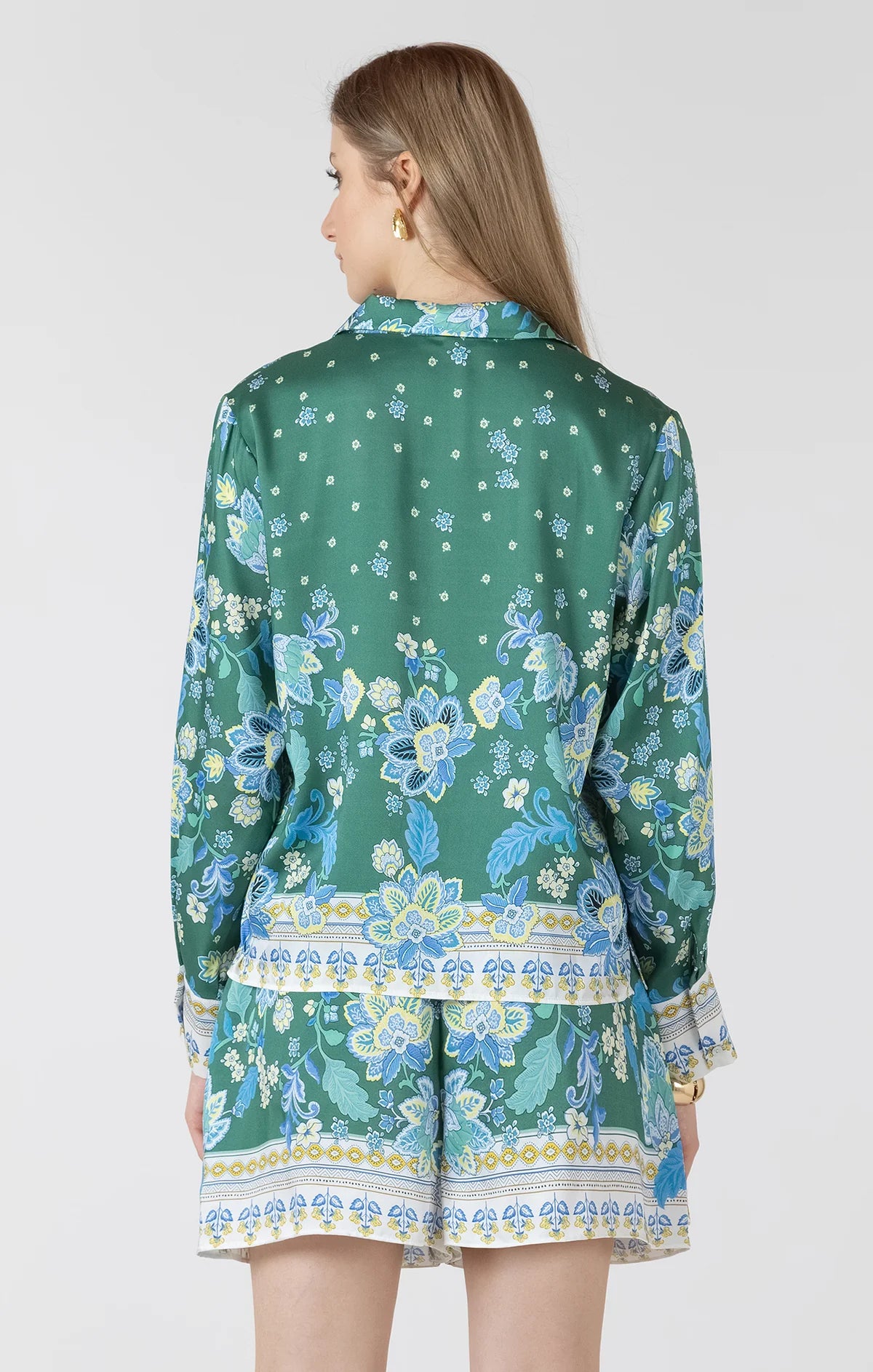 Silky Scarf Blouse