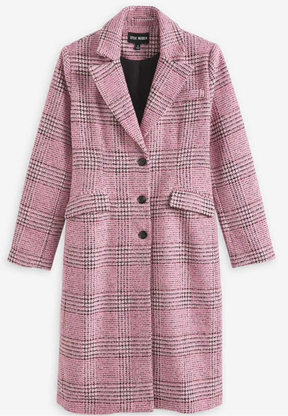 Pink Check Coat