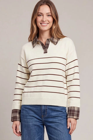Red Stripe Sweater