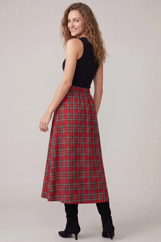 Tartan Plaid Midi