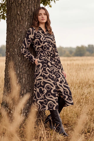 Print Midi Dress