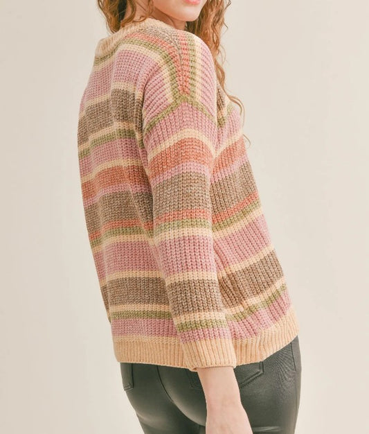 Striped sweater AE3432