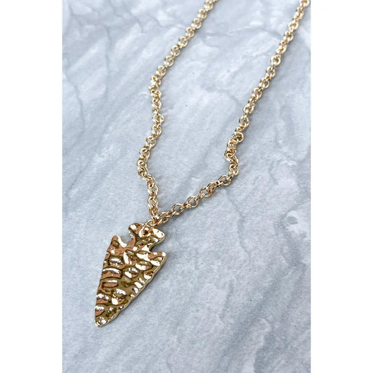 Girl Power Neck Gold