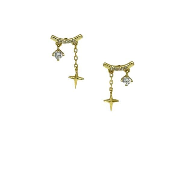 Star Drop Studs