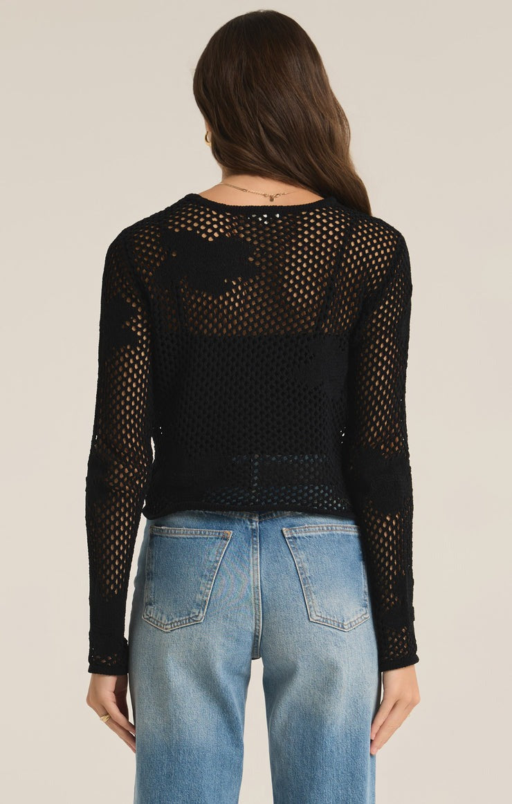 Blossom Floral Sweater back