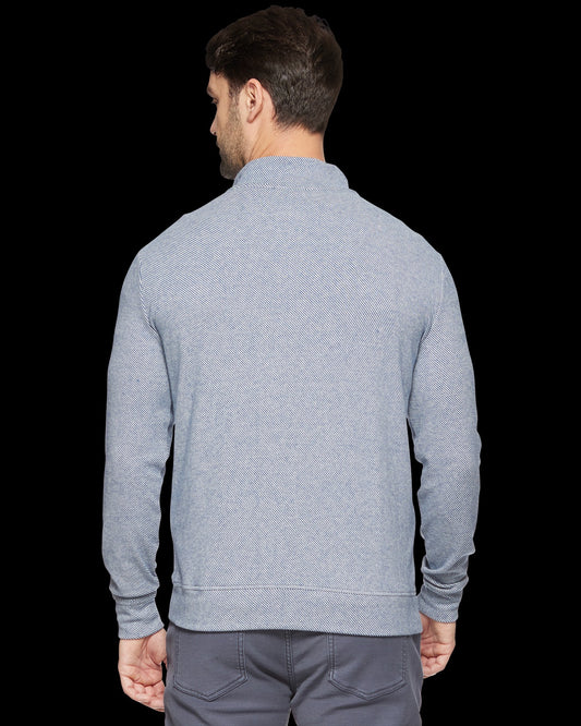 Blue Twill back