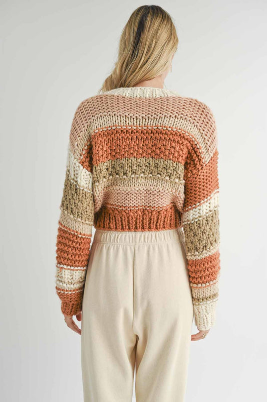 Butter Pecan Chunky Sweater